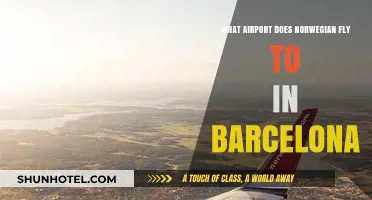 Which Barcelona Airport Does Norwegian Air Shuttle Operate From?