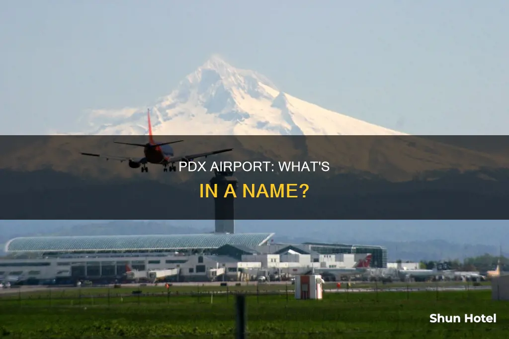what airport does pdx stand for
