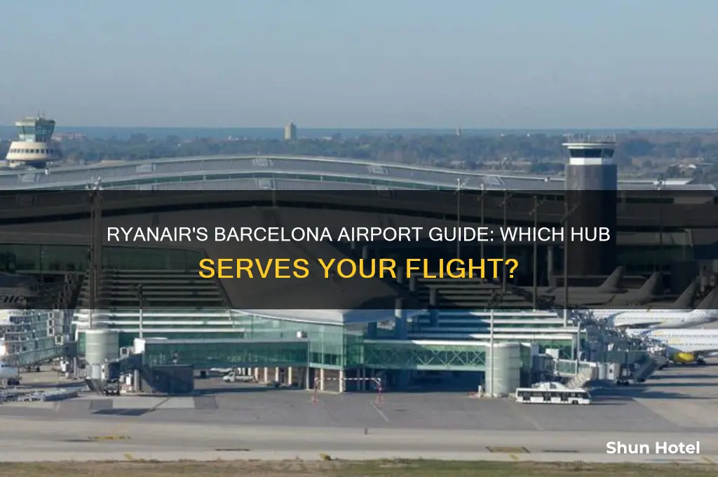 what airport does ryan air fly into barcelona