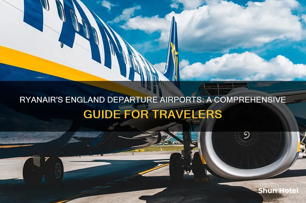 what airport does ryan air fly out of in england