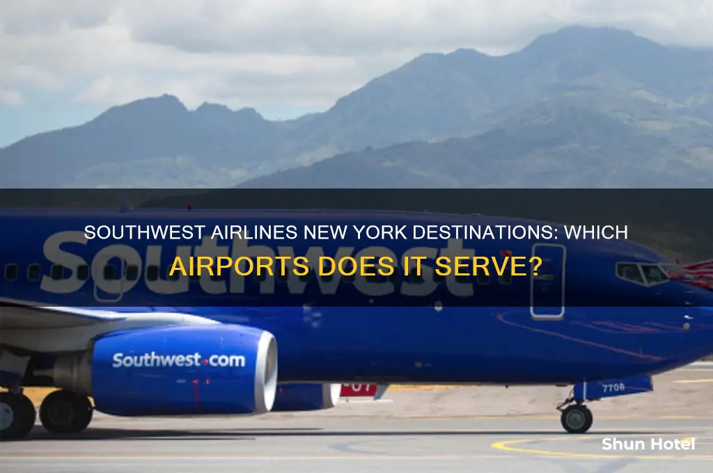 what airport does southwest fly into in new york