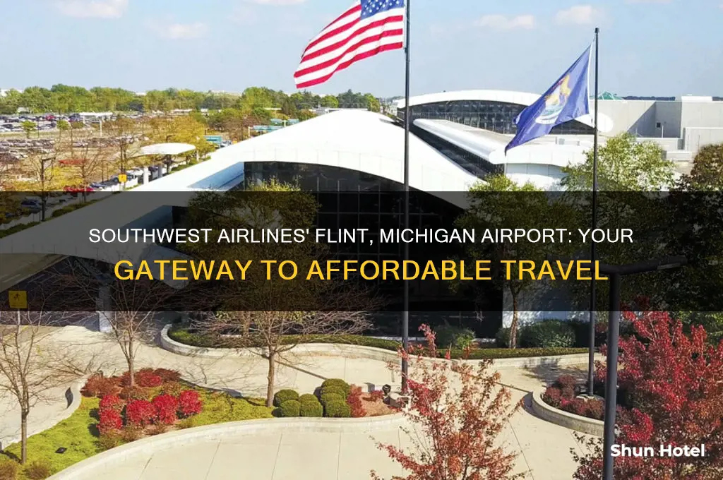 what airport does southwest fly out of in flint michigan