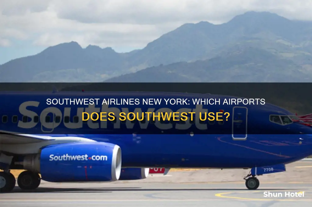 what airport does soutwest use flying into new york