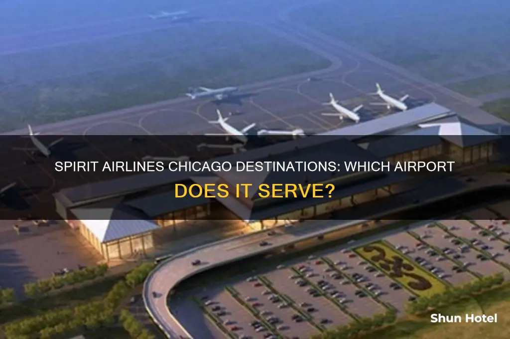 what airport does spirit airlines fly into in chicago