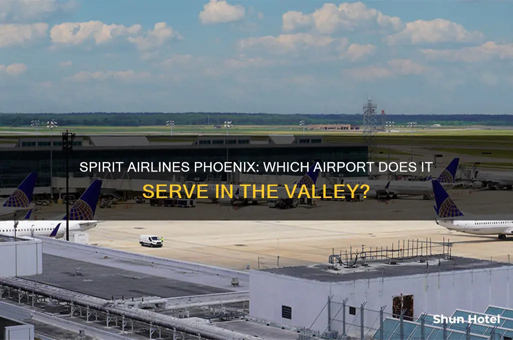 what airport does spirit airlines fly into in phoenix
