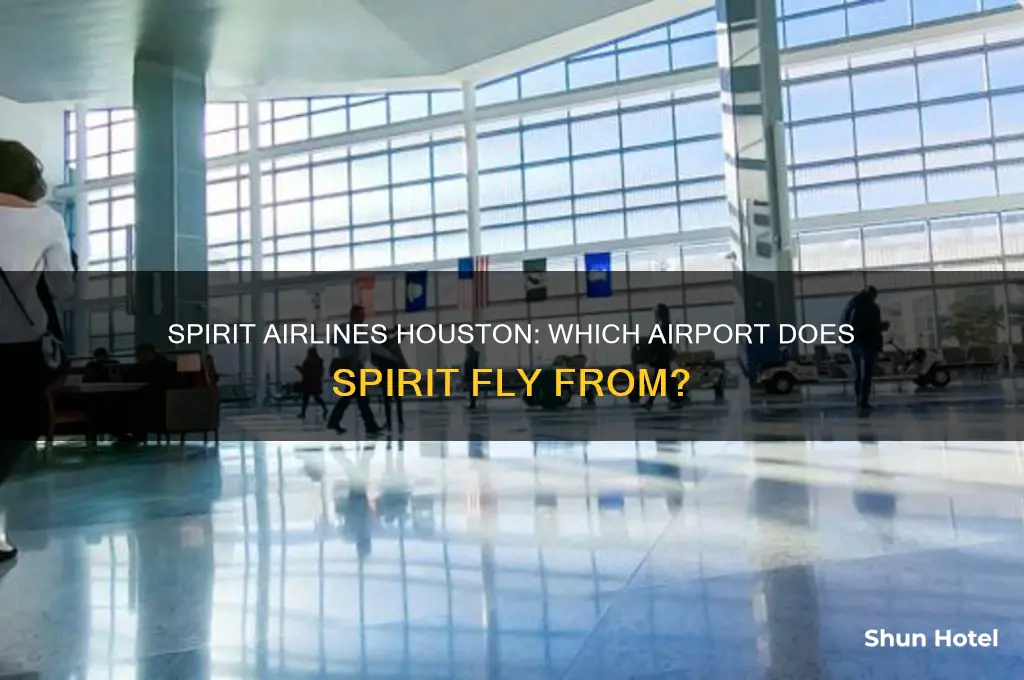 what airport does spirit fly out of in houston