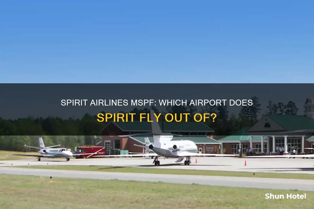 what airport does spirit fly out of in mspf