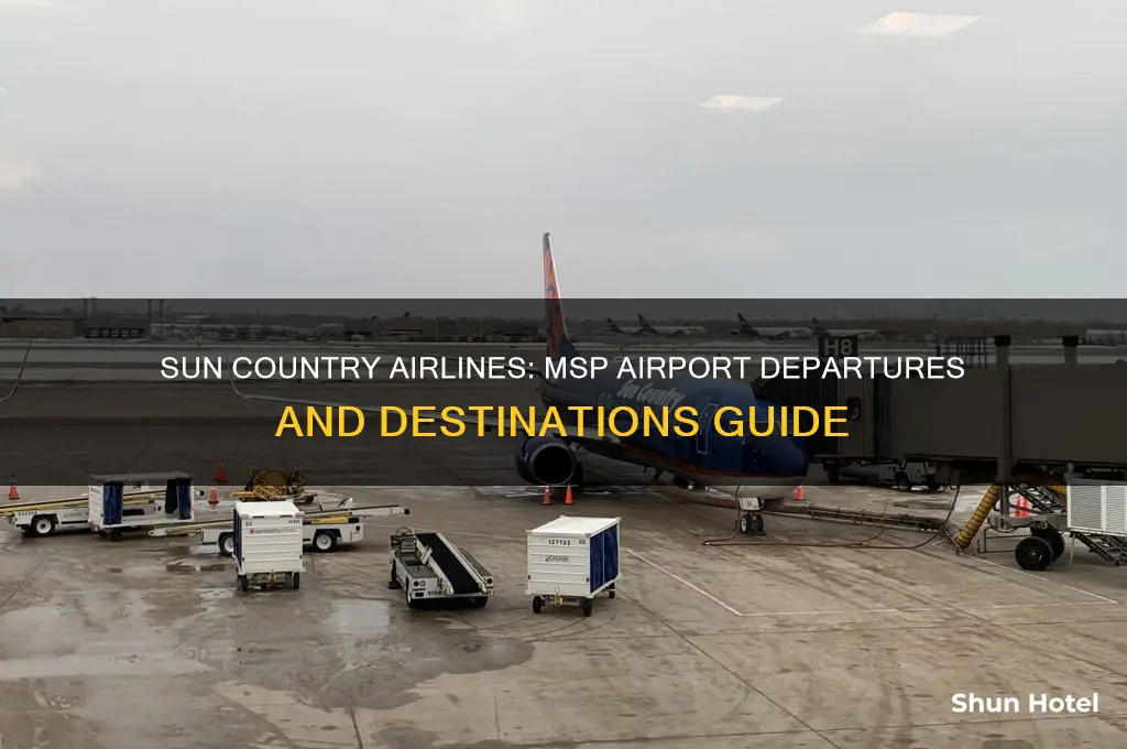 what airport does sun country fly out of msp