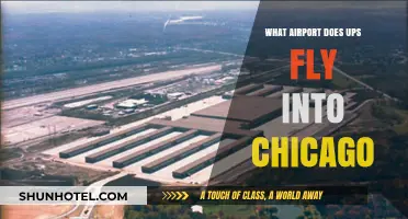 Which Chicago Airport Does UPS Use for Deliveries?