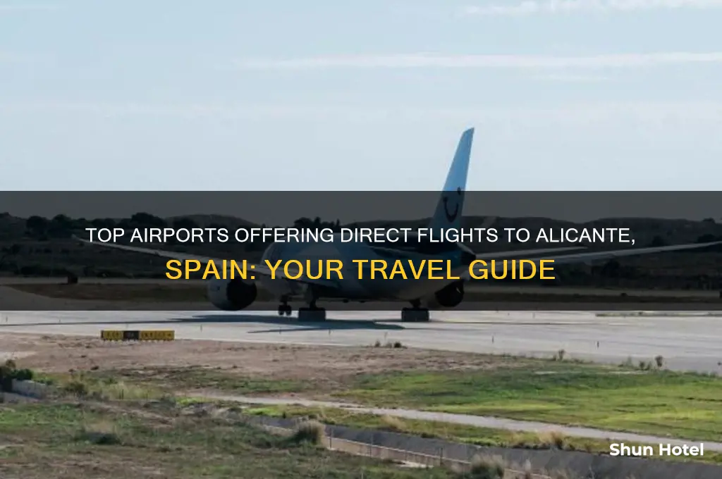 what airport flies to alicante