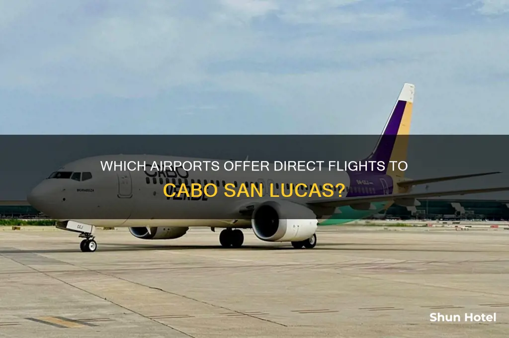 what airport flies to cabo san lucas