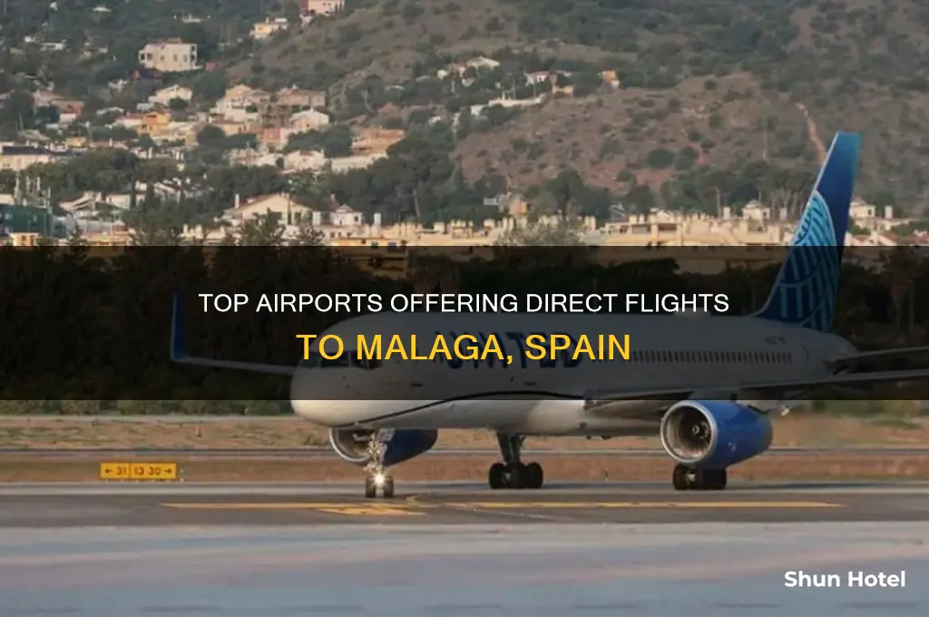 what airport flies to malaga