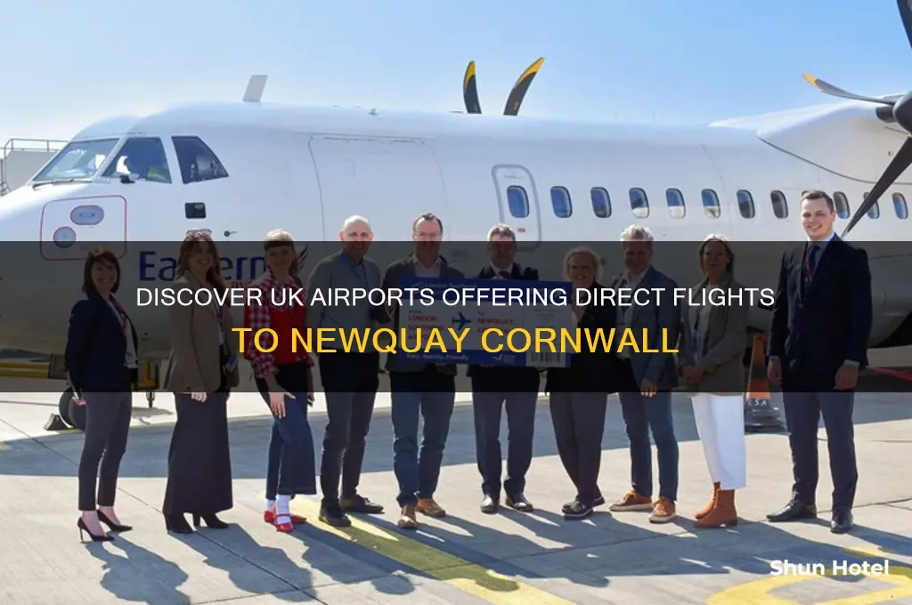 what airport flies to newquay