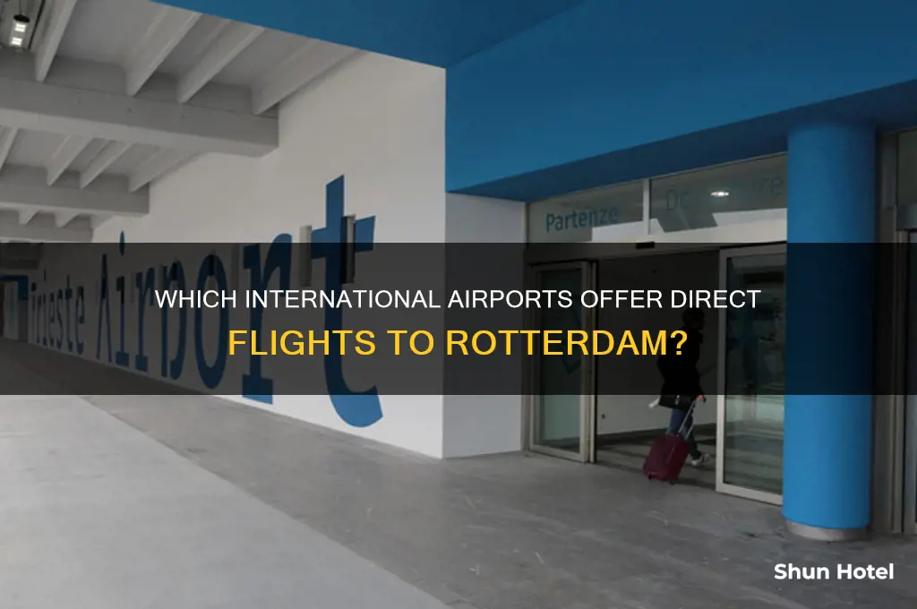 what airport flies to rotterdam