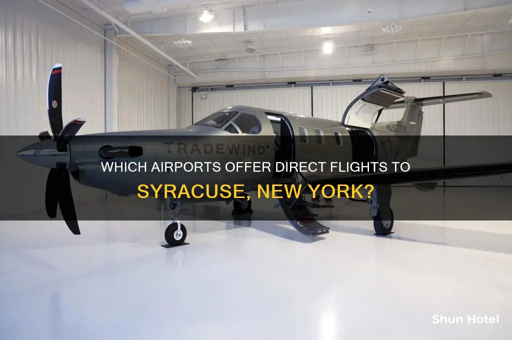 what airport flies to syracuse new york