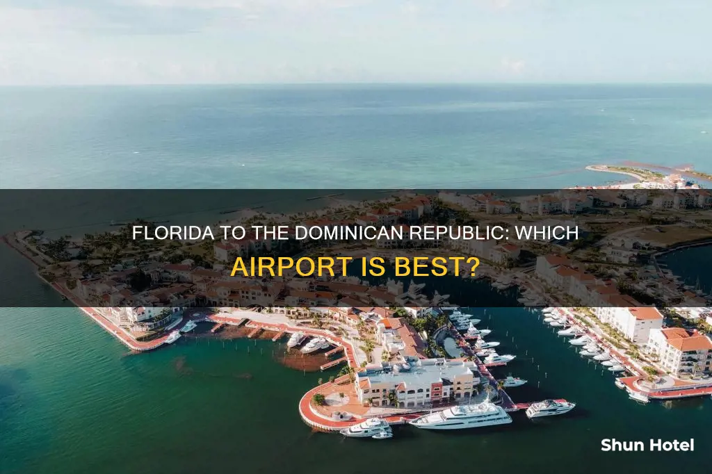 what airport florida to dominican republik