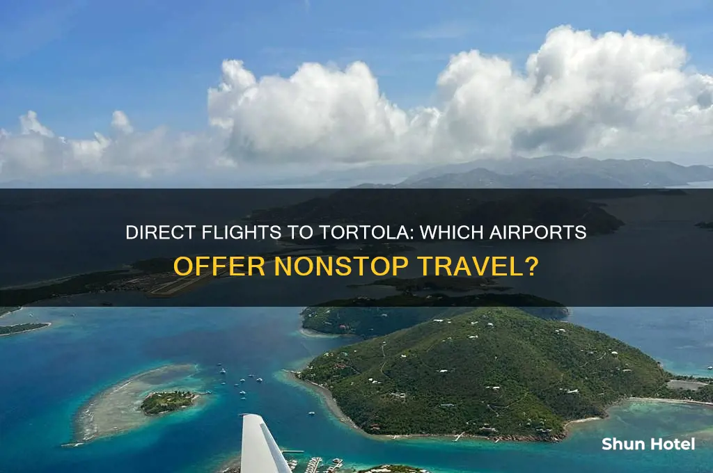 what airport fly direct to tortola