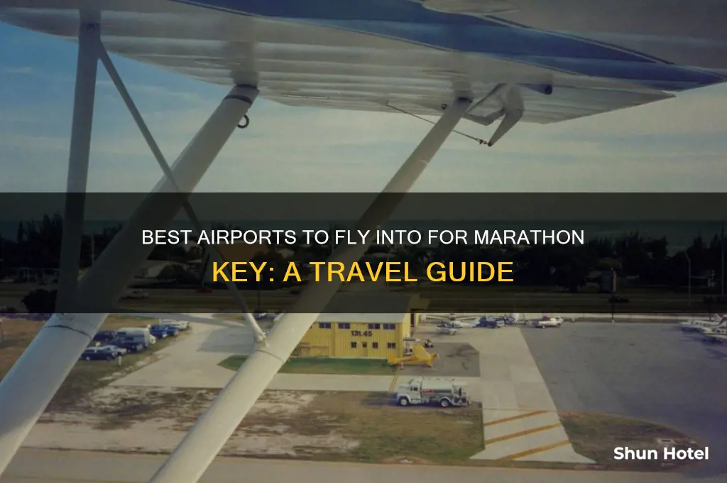 what airport fly into for marathan key