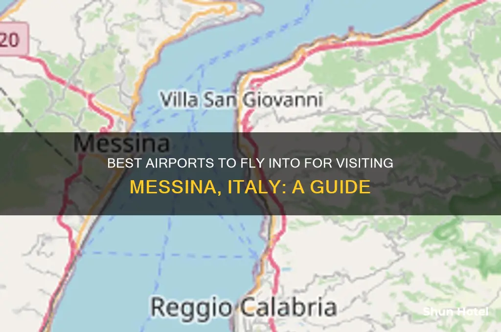 what airport fly into for messina italy
