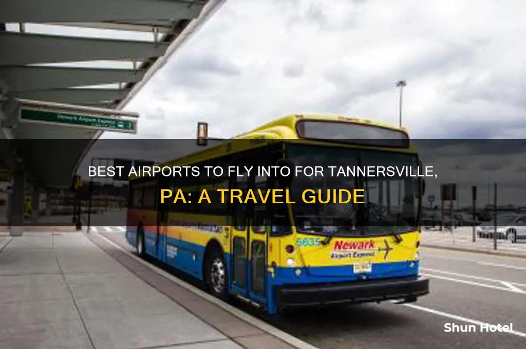 what airport fly into for tannersville pa
