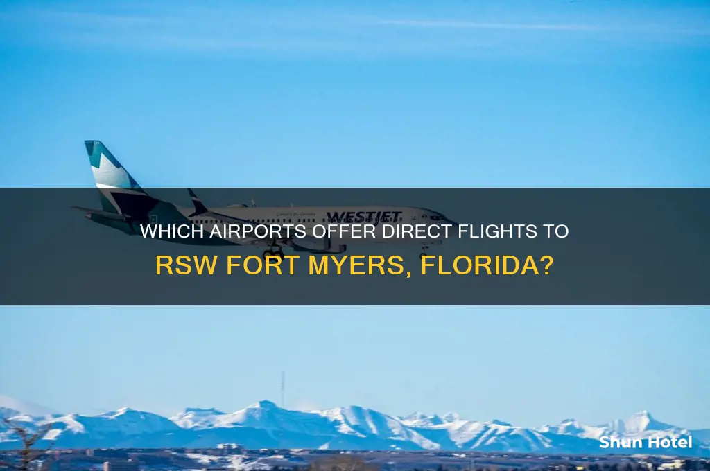 what airport fly to rsw fort myers florida