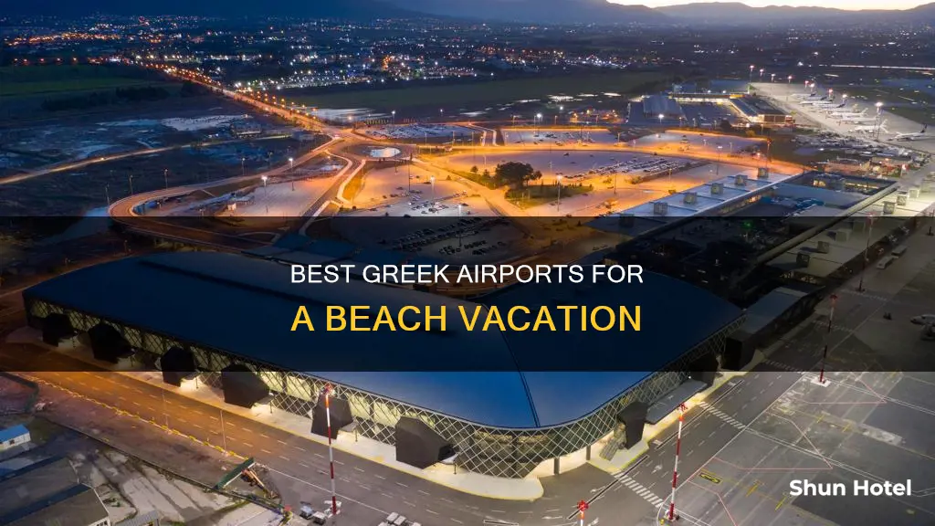 what airport for beach in greece