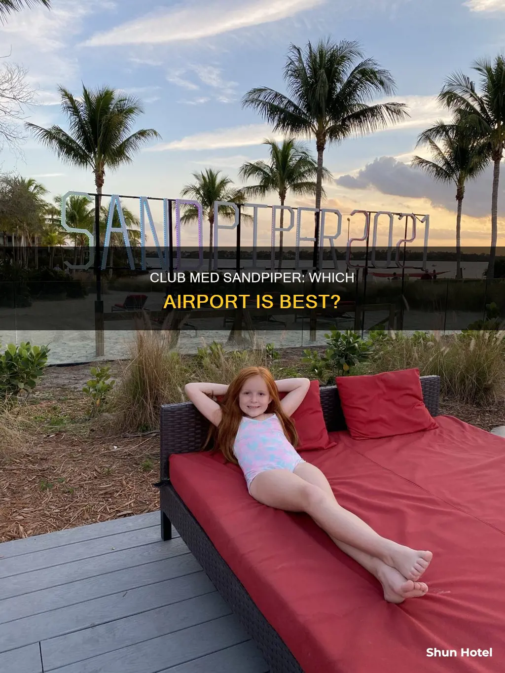 what airport for club med sandpiper