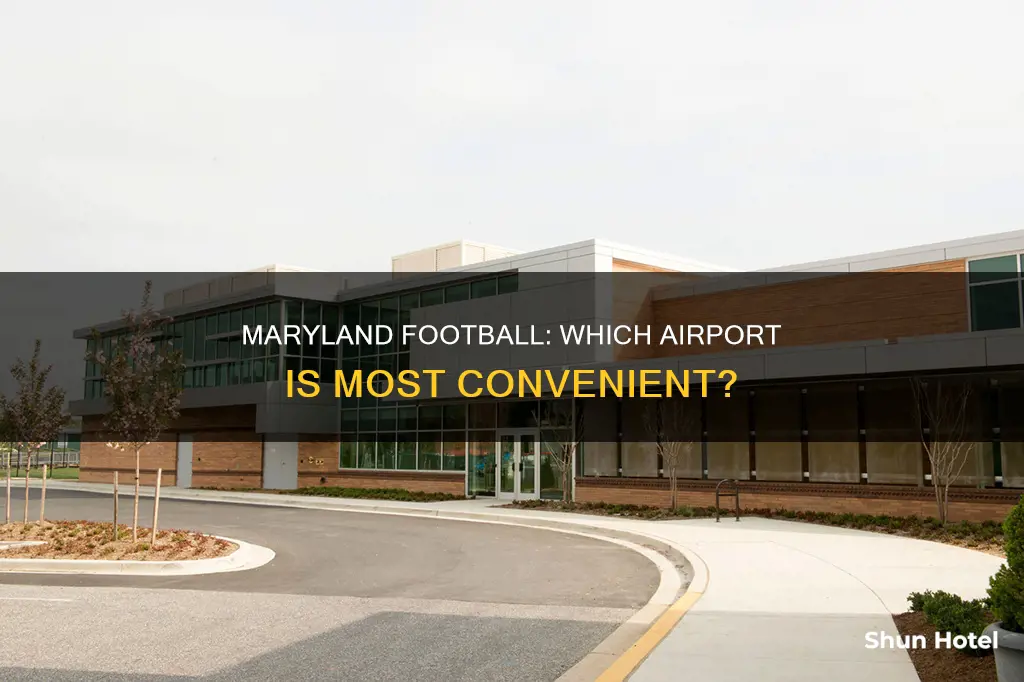 what airport for maryland football game