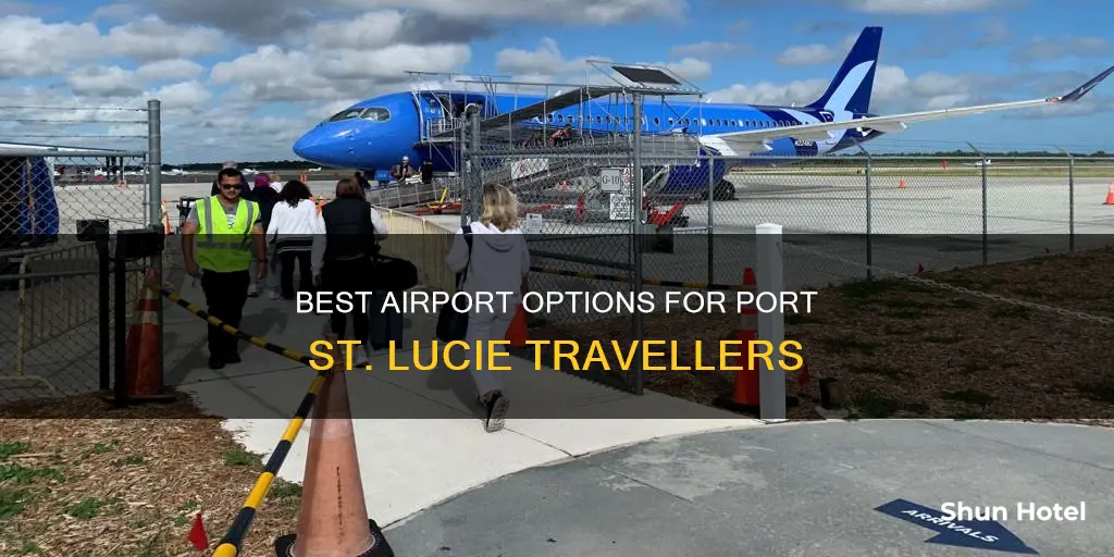 what airport for port st lucie