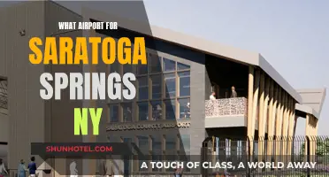Saratoga Springs, NY: Which Airport to Choose?