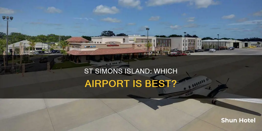 what airport for st simons island