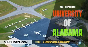 Closest Airports for the University of Alabama
