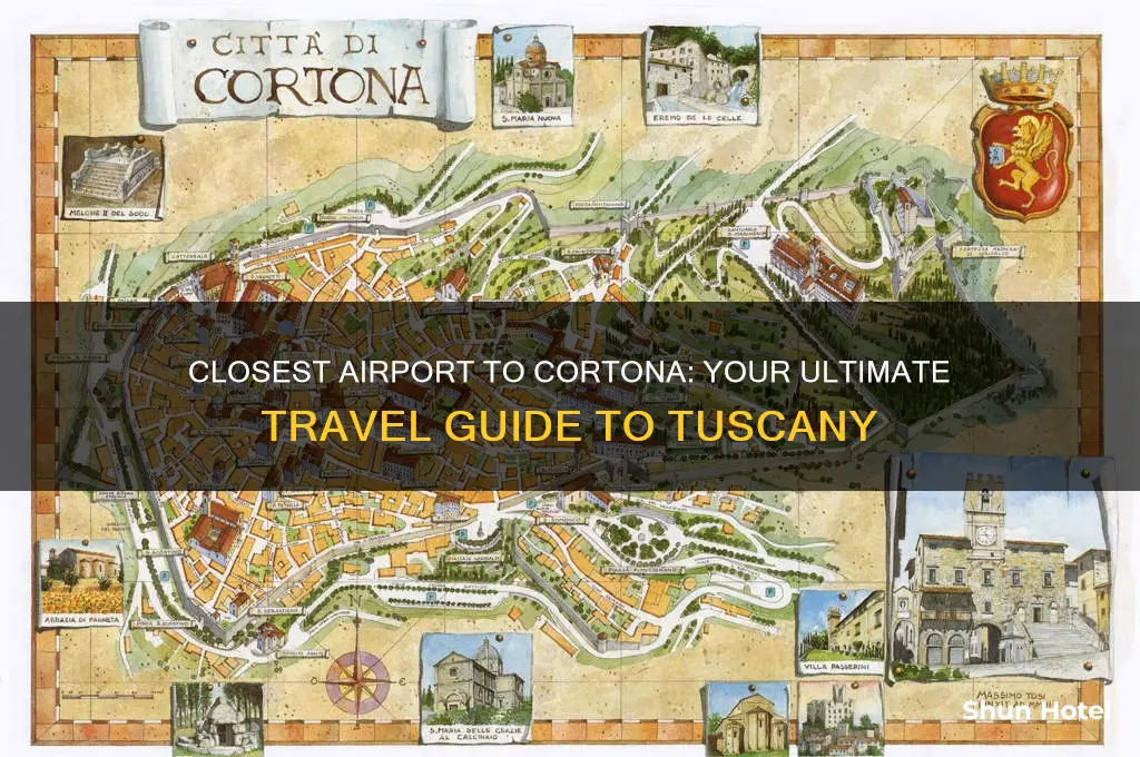 what airport gets you to cortona