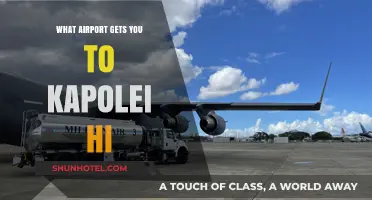 Which Airport Serves Kapolei, HI for Easy Travel Access?