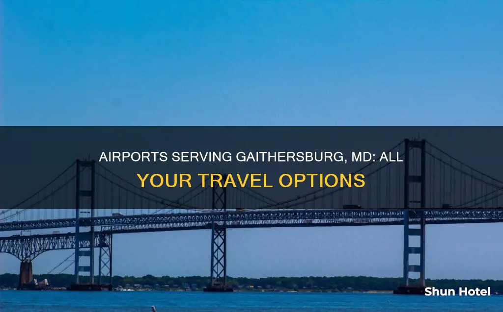 what airport goes to gaithersburg md