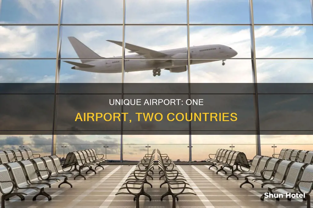 what airport has in two countries