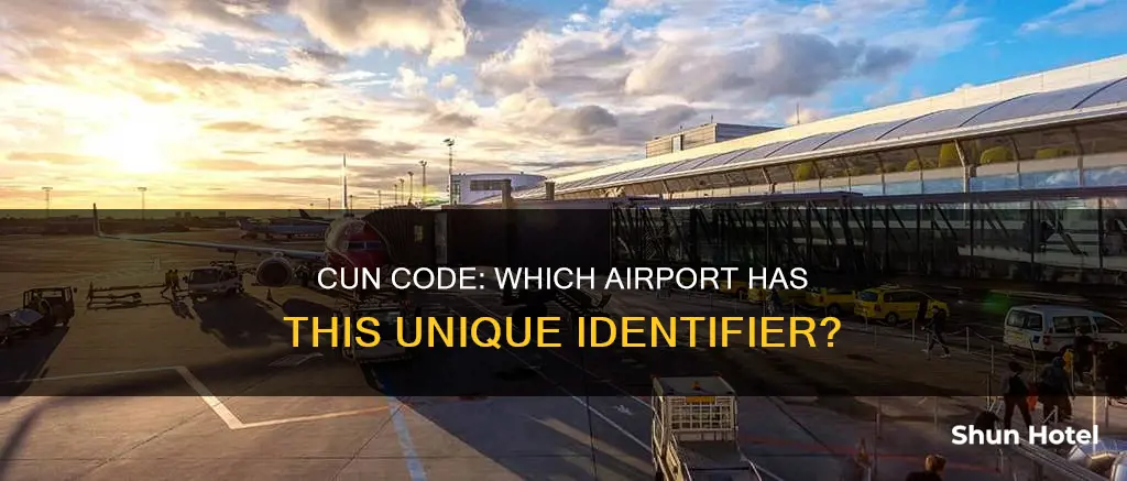 what airport has the code cun