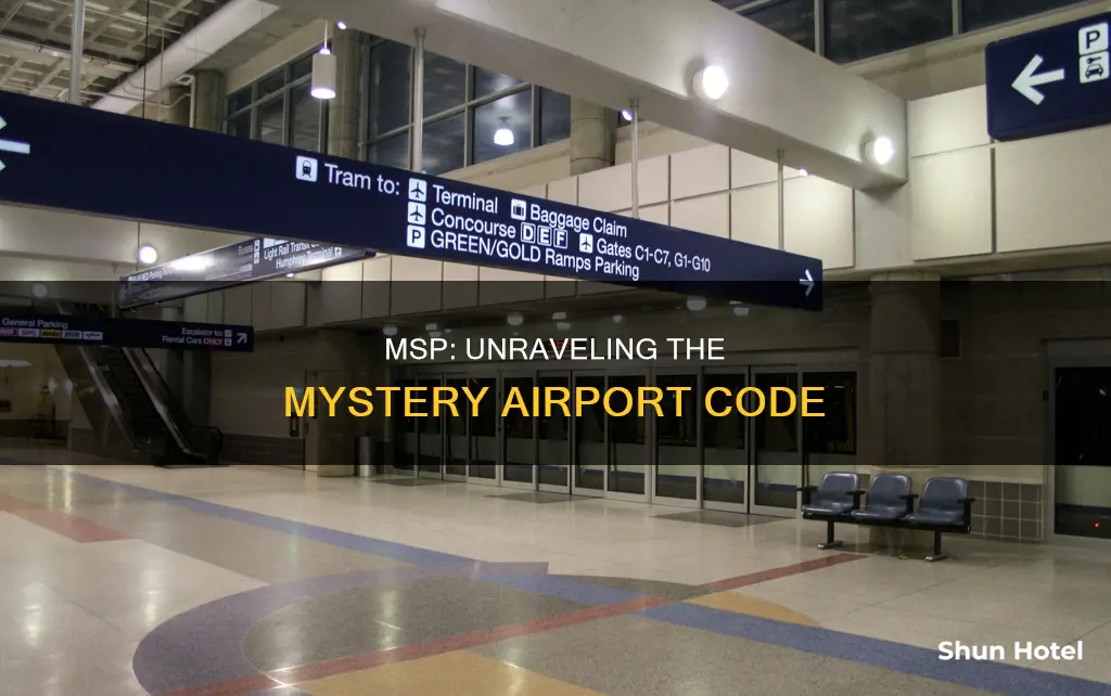 what airport has the code msp