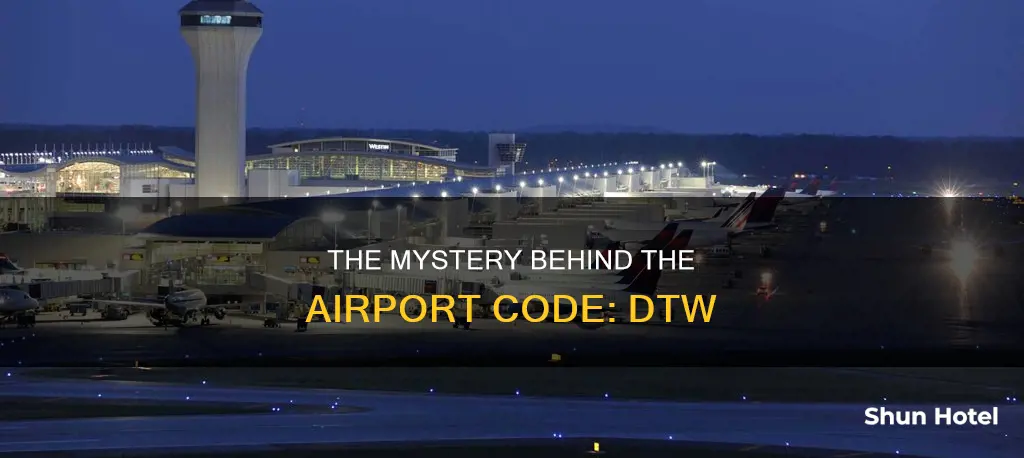 what airport has the initials dtw