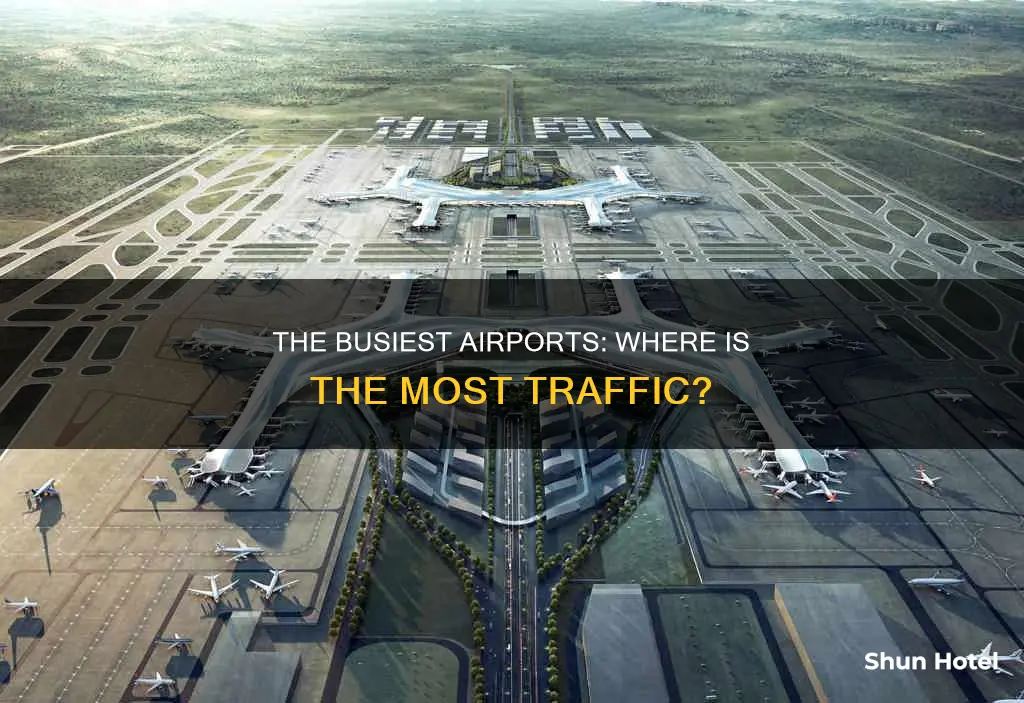 what airport has the mosy traffic
