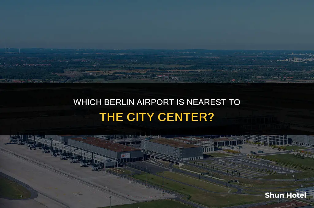 what airport in berlin is closest to city centre