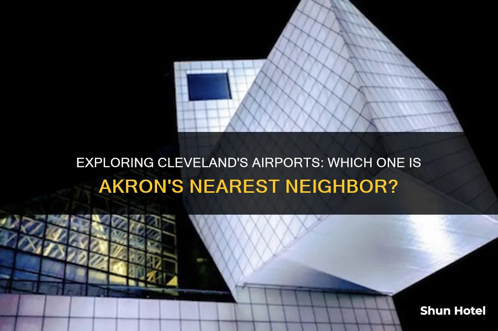 what airport in cleveland oh is closest to akron ohio