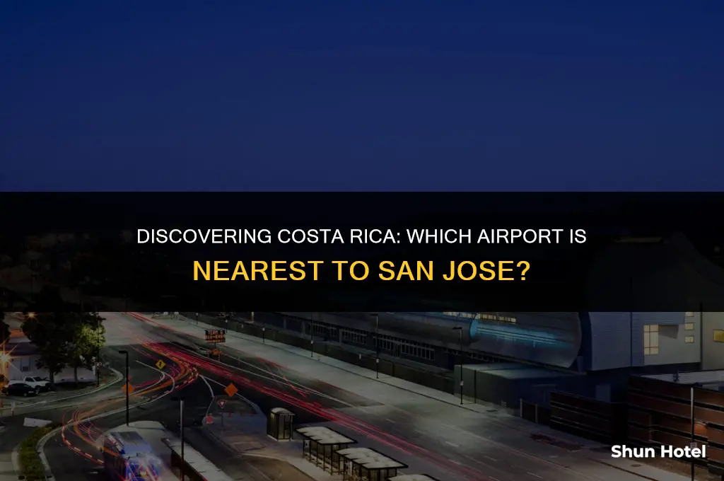 what airport in costa rica is closest to san jose