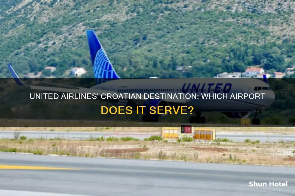what airport in croatia do united fly into