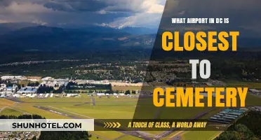 Exploring DC: Which Airport is Closest to the Cemetery?