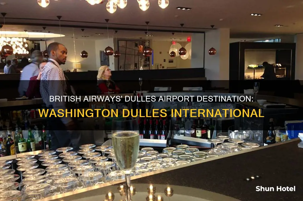 what airport in dulles does british airways fly into