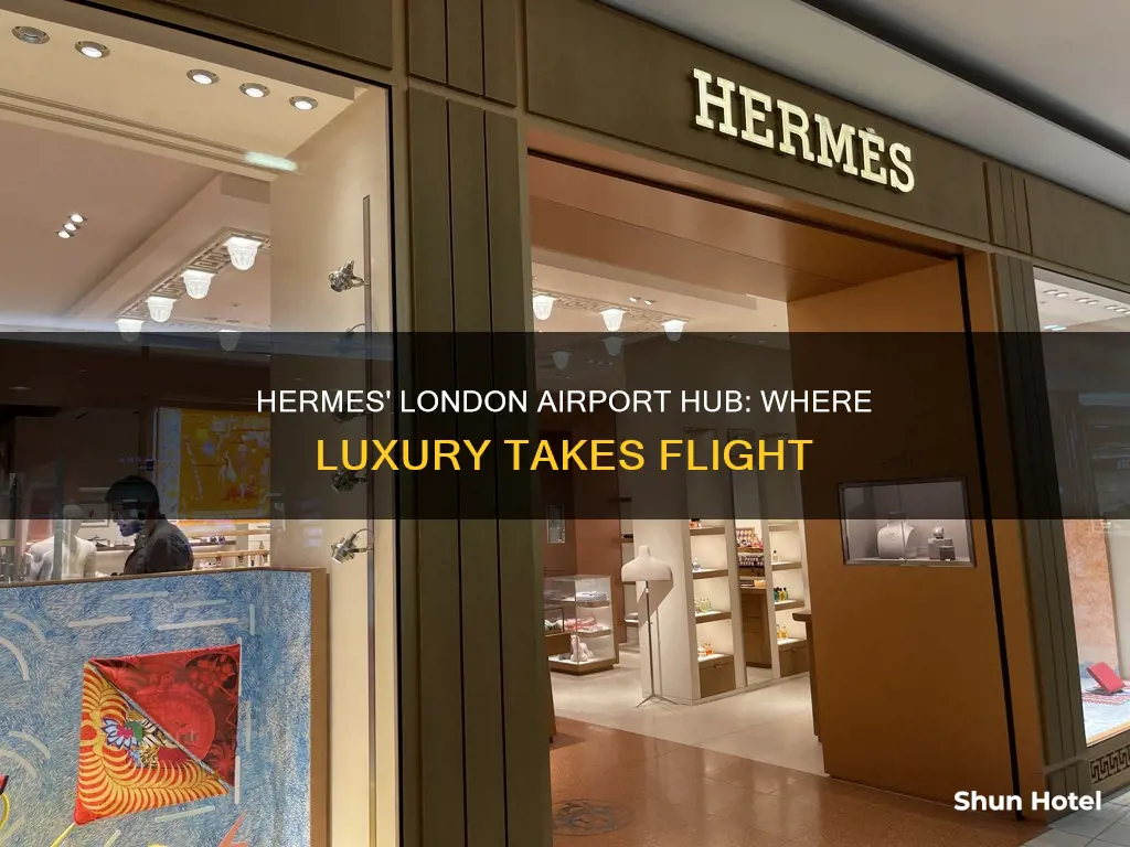 what airport in london has hermes