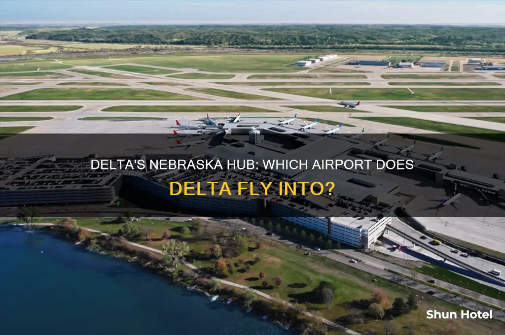what airport in nebraska does delta fly into