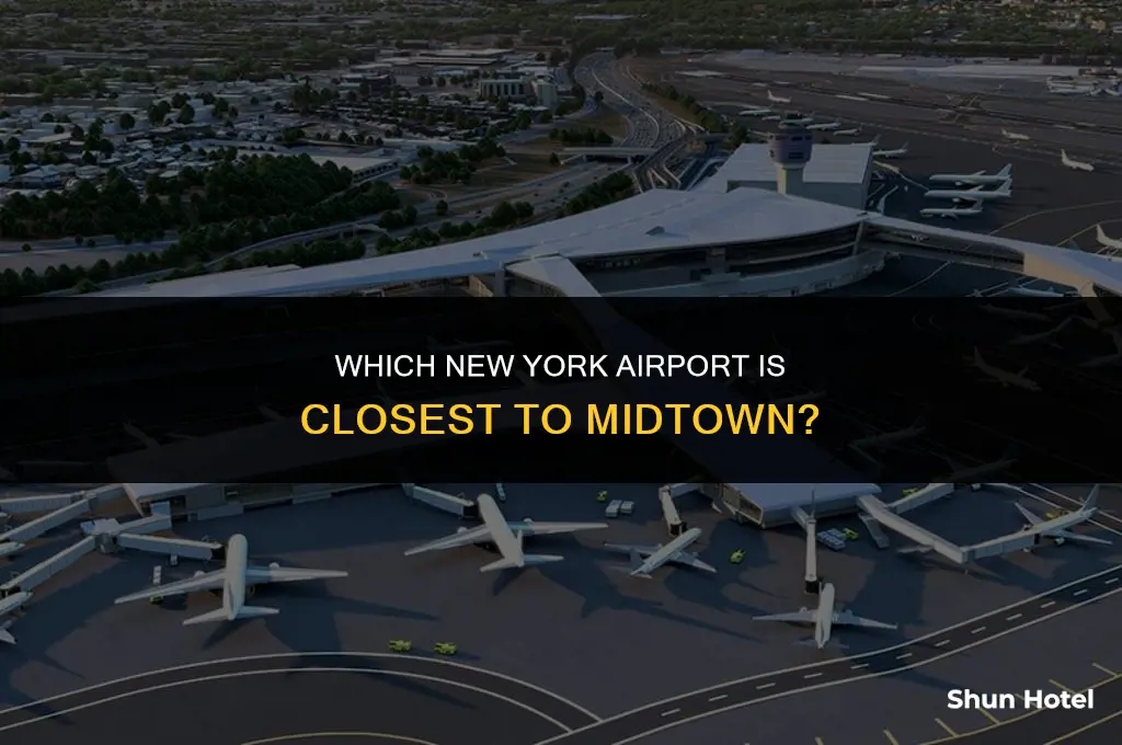 what airport in new york is closest to midtown