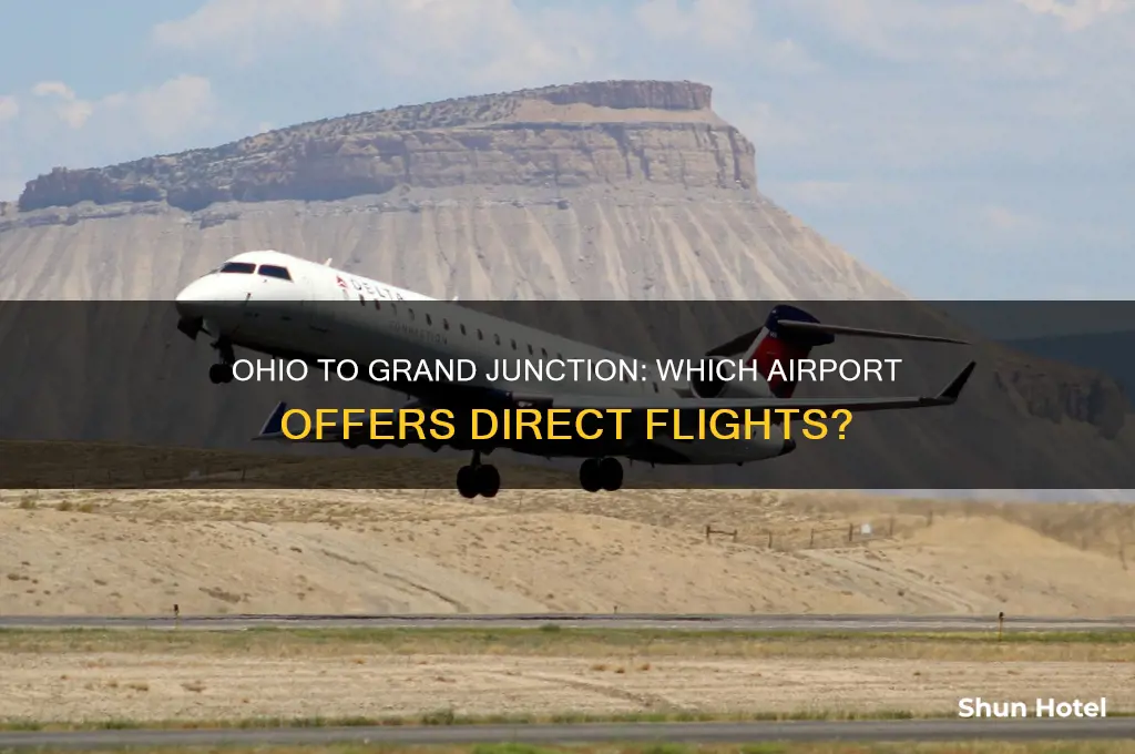 what airport in ohio flies to grand junction co